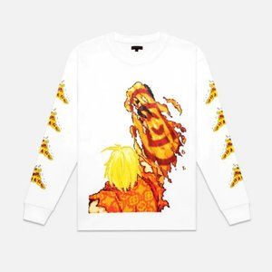 Clot x Street‎ Fighter S/M/L/XL/2XL Shoruken Long Sleeve T-Shirt New Men Jordan